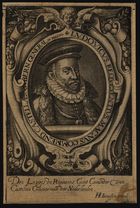 JACOPSEN, H., fl. 1620<br/>Ludovicus requesentius magnus commend castellae gubern general in Gelgio / H. Iacopsen excud. - [S.l : s.n., ca 1620?]. - 1 gravura : água-forte e buril, p&b ; 21x15,5 cm (imagem sem legenda inferior)