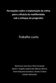   "Esta pesquisa originou-se do pressuposto que o Transtorno de Déficit de Atenção e Hiperatividade (TDAH) pode ser minimizado com o uso do medicamento psicoestimulante Ritalina. A partir desta informação, em síntese, o propósito desta