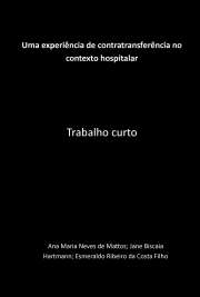   "Este trabalho pretende relatar uma experiência ocorrida durante a realização de atividades desenvolvidas num Projeto de Extensão de Psicologia Hospitalar num hospital público, no setor de pediatria, dentro de um referencial