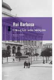 Oração aos Moços é um discurso escrito por Rui Barbosa para paraninfar os formandos da turma de 1920 da Faculdade de Direito do Largo de São Francisco, em São Paulo. Impedido de comparecer, por problemas de saúde, o texto foi lido pelo professor Reinaldo Porchat. Uma das mais brilhantes reflexões produzidas pelo jurista sobre o papel do magistrado e a missão do advogado. O autor faz um balanço de sua vida como advogado, jornalista e político, como exemplo para as novas gerações.