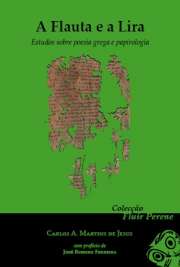 O presente volume reúne um conjunto de onze ensaios sobre
diferentes temas e autores da poesia grega, de Arquíloco (séc. VII a.C.) a Parténio de Niceia (séc. I a.C.), passando por Baquílides e Safo, entre outros, a todo o momento referidos. Além do primeiro texto e dos referentes a Baquílides, inéditos à data, os restantes foram recolhidos de publicações avulsas em revistas da  especialidade. Eles são o resultado de quatro anos de reflexões sobre poesia grega e papirologia.