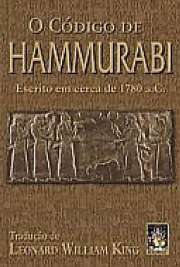 O Código de Hamurábi representa um conjunto de leis escritas, sendo um dos exemplos mais bem preservados desse tipo de texto oriundo da Mesopotâmia. Acredita-se que foi escrito pelo rei Hamurábi, aproximadamente em 1700 a.C.. Foi encontrado por uma expedição francesa em 1901 na região da antiga Mesopotâmia correspondente a cidade de Susa, atual Irão.