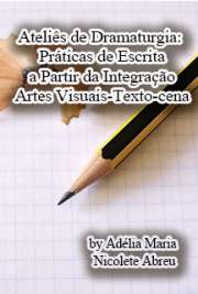 Instituto de Psicologia
Universidade de São Paulo

" Contextualiza, fundamenta, descreve e analisa três experiências do projeto de Ateliês de Dramaturgia, caracterizados como espaços de criação de textos curtos, de gêneros diversos, preferencialmente para além da forma dramática, tendo como base a apreciação de obras de artes visuais. A proposta é dirigida a todo e qualquer interessado acima de 12 anos e o material resultante é discutido no grupo com vistas a uma ou várias reescritas e, posteriormente, levado à cena para compartilhamento com o público."