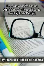 Faculdade de Economia, Administração e Contabilidade
Universidade de São Paulo

"O problema motivador desta tese, confirmado pelas informações pesquisadas, é que as revistas acadêmicas de administração brasileiras estão voltadas quase exclusivamente para a pesquisa. Como o papel da academia não está limitado ao avanço da ciência, propõe-se a ampliação do escopo do que deve ser uma revista acadêmica de administração para que o conjunto de revistas exerça um papel que melhor atenda as diversas necessidades acadêmicas (pesquisa, ensino e extensão). [...] Com base na pesquisa realizada, para atender melhor as necessidades acadêmicas, concluiu-se que as revistas brasileiras devem se especializar. [...] Esta tese pretende alimentar o debate sobre a situação futura desejada das revistas acadêmicas de administração brasileiras."

Fazer download ebooks de Administração grátis sem limite em todos os formatos
formato pdf mobipocket txt ePub format