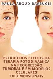 Estudo dos efeitos da terapia fotodinâmica na progressão tumoral e em modelos celulares  tridimensionais

Faculdade de Ciências Farmacêuticas de Ribeirão Preto / Medicamentos e Cosméticos
Universidade de São Paulo

"O melanoma maligno é o tipo de câncer de pele com pior prognóstico, devido à sua elevada probabilidade de causar metástases. [...] O trabalho em questão aborda a efetividade da TFD [terapia fotodinâmica], em linhagens humana de melanoma em diferentes fases de progressão da neoplasia, desde os estágios iniciais da doença (células de crescimento radial - RGP), até a fase metastática [...]. Tanto em culturas 2D como em culturas 3D, a formulação AlClPc lipossomal apresentou atividade farmacológica superior aos sistemas aplicáveis em TFD, já descritos na literatura, o que abre caminhos para a realização de estudos in vivo em animais com boas perspectivas de resposta ao tratamento do melanoma humano, com possibilidades de futuras aplicações clínicas."

 de terapia fotodinâmica 
Download de ebook grátis