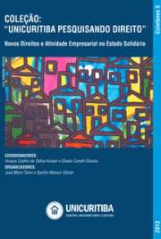   A presente coletânea analisa os novos direitos e atividades empresarial no estado solidário. Este tema é objeto de estudo dos autores que se propõem a debate  de negócios Downl