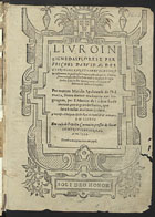 MARULIC, Marko, 1450-1524<br/>Liuro insigne das flores e perfeiçoes das vidas dos gloriosos sanctos do Velho e Nouo Testamento... / per Marcos Marulo Spalatense de Dalmacia ; nouamente traduzido em lingoagem per F. Marcos de Lisboa.... - Em Lisboa... : em casa de Frãcisco Correa, 1579. - [6], 295 [i.é 285] f. ; 2º (28 cm)