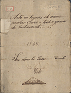 SILVA, Alberto José Gomes da, fl. 175--1795<br/>Arte ou Regras de acompanhar Cravo, e todo o genero de Instrumento 1812. - [1] 24 [2] f. : not. mus., ; 228x312 mm