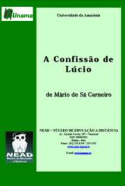 Esta obra foi considerada por José Régio como a obra-prima de entre as novelas de Sá Carneiro, onde estão presentes três de suas obsessões dominantes: o suicídio, o amor pervertido e o anormal avançando até a loucura. Nesta obra, ao incitar seus personagens na busca de uma transcendência distorcida, Sá-Carneiro cria uma atmosfera de exacerbado lirismo.Capaz de acrescentar um prazeroso sabor ao narrar o inarrável, mesmo no leitor que possui poucas fibras de sensibilidade ele é capaz de produzir um turbilhão interior próximo ao palpitar acelerado do coração quando em êxtase.A confissão de Lúcio, publicada pelo poeta em 1914, um ano antes do aparecimento do primeiro número de Orpheu é uma novela que parece apresentar, através da fragmentação, a existência de questões que ficam sem resposta: repetição de silêncios intervalares, espelhamentos intertextuais como forma de dar consistência a essa outra voz, consciente de que tudo aquilo é material com que se constrói a obra de arte, cuja linguagem é plástica e male vel, criadora de um sentido provisório e impossível de fixar.

Obrigado por baixar grátis livros de literatura contemporânea em formato epub kindle pdf txt e HTML. online na melhor biblioteca eletrônica do Mundo!
