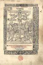 IGREJA CATOLICA.. Liturgia e ritual. Missal<br/>Missale secundum consuetudinem Elborensis Ecclesie nouiter impressum. - Ulixipone : per Germanum Galhardu[m] : expensis magistri Antonij Lermet..., Pridie kalendas Martij 1509 [28 Fev. 1509]. - [1 br.], cclj, [3 br.] f. : il. ; 2º (32 cm)