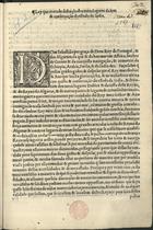 PORTUGAL.. Leis, decretos, etc.<br/>Ley que trata da defenção dos meus lugares dalem & conseruação do estado da India. - [S.l. : s.n., depois de Agosto de 1563]. - [3] f. ; 2º (30 cm)