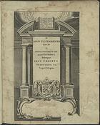 BIBLIA. N.T.<br/>O Novo Testamento : isto he o novo concerto de nosso Fiel Senhor Salvador e Redemptor Jesu Christo traduzido na lingua portuguesa / [traduzido por João Ferreira de Almeida]. - [Amsterdam : por Viuva de J. V. Someren, 1681]. - [12], 557 p. ; 4º (20 cm)