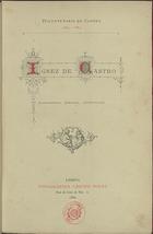 TOMAS, Aníbal Fernandes, 1849-1911<br/>Inês de Castro : iconografia : história : literatura : tricentenário de Camões / [Anibal Fernandes Tomás]. - Lisboa : Tip. Castro & Irmão, 1880. - 135 p. ; 25 cm