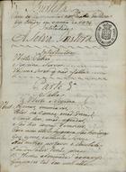 FEDERICO, Gennaro Antonio, fl. 1726-1743<br/>Burleta para se reprezentar no Theatro da Rua dos Condes em o anno de 1791 intitulada A serva pastora [sic] / [Gennaro Antonico Federico] [depois de 1791]. - 9 f., enc. ; 21 cm