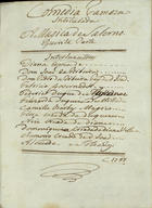 SALVO Y VELA, Juan, ?-1720<br/>Comedia famoza intitulada A magica de Salerno : quinta parte / [Juan Salvo y Vela] 1797. - [1], 50 f., enc. ; 21 cm