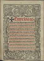 LAS CASAS, Bartolomé de, O.P. 1474-1566,<br/>Entre los remedios q[ue] do[n] fray Bartolome de las casas: obispo d[e] la ciudad real de Chiapa: refirio por mandado del Emperador rey n[uest]ro senor en los ayuntamie[n]tos q[ue] ma[n]do hazer su magestad de perlados y letrados y personas gra[n]des en Valladolid el año de mill [et] quinie[n]tos y quare[n]ta y dos: para reformacio[n] de las Indias. El octauo en orde[n] es el siguie[n]te. Do[n]de se asigna[n] veynte razones: por las q[ua]les prueua no deuerse dar los indios a los Españales [sic] en encomie[n]da: ni en feudo: ni en vassallaje: ni d[e] otra manera algu[m]a. Si su magestad como dessea quiere librarlos de la tyrania y perdicio[n] q[ue] padece[n] como de la boca de los dragones.... - Seuilla : en las casas de Iacome Cromberger, 1552. - [54] f. ; 4º (19 cm)