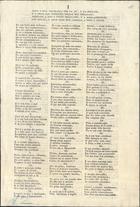 CURIOSO DE MINDE, pseud.<br/>Versos : deve o fiel segurança ter na fé... / por -Curioso de Minde- (Martha Junior). - Lisboa : Typ. S. J. R. da Silva, 1844. - 4 p. ; fol.