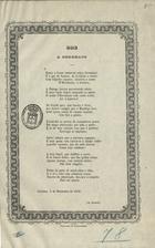 Ode a Herrmann : por um artista. - Coimbra : Imp. da Universidade, 1859. - 1 p. ; fol.