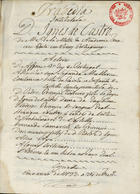 LA MOTTE, Antoine Houdar de, 1672-1731<br/>Tragedia intitulada D. Ignes de Castro / de Mr. de La Motte da Academia Francesa posta em versos portugueses 1792 Fev. 28. - [1], 37 f., enc. ; 21 cm