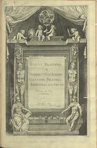 CAUS, Salomon de, 1576-1626<br/>Hortus Palatinus a Friderico Rege Boemiae Electore Palatino Heidelbergae Exstructus / Salomone de Caus Architecto. - Francofurti : apud  Ioh. Theod. de Bry, 1620. - [4] f., 30 gravuras : il. ; 2º (40 cm)