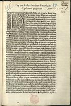 PORTUGAL.. Leis, decretos, etc.<br/>Ley que se não vsem tiros de muniçam & pelouros pequenos. - [S.l. : s.n., depois de 3 de Novembro de 1558]. - [1] f. ; 2º (30 cm)