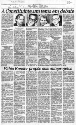 <BR>Data: 20/04/1985<BR>Fonte: Folha de São Paulo, São Paulo, p. 44, 20/04/ de 1985<BR>Endereço para citar este documento: -www2.senado.leg.br/bdsf/item/id/110300->www2.senado.leg.br/bdsf/item/id/110300