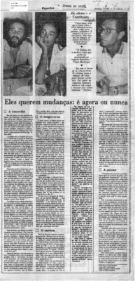 <BR>Data: 07/12/1986<BR>Fonte: Jornal do Brasil, Rio de Janeiro, p. 51, 07/12/ de 1986<BR>Endereço para citar este documento: -www2.senado.leg.br/bdsf/item/id/115529->www2.senado.leg.br/bdsf/item/id/115529