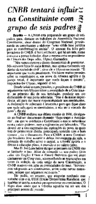 <BR>Data: 31/12/1986<BR>Fonte: Jornal do Brasil, Rio de Janeiro, p. 2, 31/12/ de 1986<BR>Endereço para citar este documento: -www2.senado.leg.br/bdsf/item/id/117150->www2.senado.leg.br/bdsf/item/id/117150