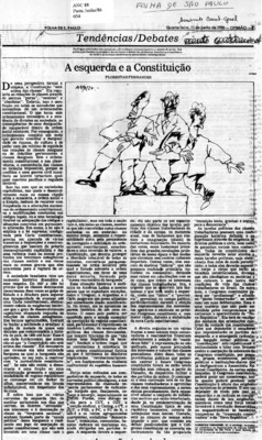 <BR>Data: 11/06/1986<BR>Fonte: Folha de São Paulo, São Paulo, p. 3, 11/06/ de 1986<BR>Endereço para citar este documento: -www2.senado.leg.br/bdsf/item/id/117157->www2.senado.leg.br/bdsf/item/id/117157