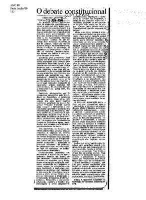 <BR>Data: 22/06/1986<BR>Fonte: Correio Braziliense, Brasília, nº 8477, 22/06/ de 1986<BR>Endereço para citar este documento: -www2.senado.leg.br/bdsf/item/id/117342->www2.senado.leg.br/bdsf/item/id/117342