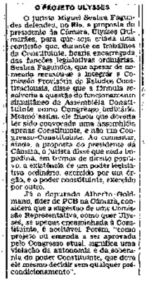 <BR>Data: 22/06/1986<BR>Fonte: O Estado de São Paulo, São Paulo, 22/06/ de 1986<BR>Endereço para citar este documento: ->www2.senado.leg.br/bdsf/item/id/117336