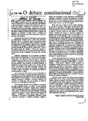 <BR>Data: 25/06/1986<BR>Fonte: Jornal do Brasil, Rio de Janeiro, p. 11, 25/06/ de 1986<BR>Endereço para citar este documento: -www2.senado.leg.br/bdsf/item/id/117258->www2.senado.leg.br/bdsf/item/id/117258