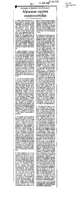 <BR>Data: 30/06/1986<BR>Fonte: O Globo, Rio de Janeiro, p. 2, 30/06/ de 1986<BR>Endereço para citar este documento: -www2.senado.leg.br/bdsf/item/id/117245->www2.senado.leg.br/bdsf/item/id/117245