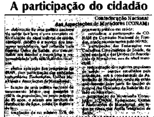 <BR>Data: 11/10/1986<BR>Fonte: Correio Braziliense, Brasília, p. 7, 11/10/ de 1986<BR>Endereço para citar este documento: -www2.senado.leg.br/bdsf/item/id/110782->www2.senado.leg.br/bdsf/item/id/110782