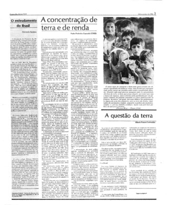 <BR>Data: 18/10/1986<BR>Fonte: Correio Braziliense, Brasília, nº 8595, p. 3, 18/10/ de 1986<BR>Endereço para citar este documento: -www2.senado.leg.br/bdsf/item/id/117793->www2.senado.leg.br/bdsf/item/id/117793