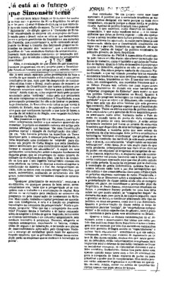 <BR>Data: 21/10/1986<BR>Fonte: Jornal da Tarde, São Paulo, nº 6411, p. 2, 21/10 de 1986<BR>Endereço para citar este documento: ->www2.senado.leg.br/bdsf/item/id/117772