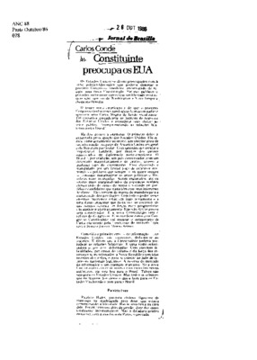 <BR>Data: 26/10/1986<BR>Fonte: Jornal de Brasília, Brasília, nº 4243, p. 12, 26/10/ de 1986<BR>Endereço para citar este documento: -www2.senado.leg.br/bdsf/item/id/117739->www2.senado.leg.br/bdsf/item/id/117739