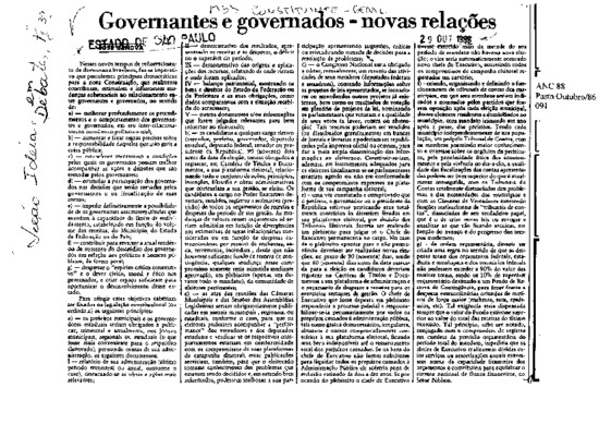 <BR>Data: 29/10/1986<BR>Fonte: O Estado de São Paulo, São Paulo, p. 39, 29/10/ de 1986<BR>Endereço para citar este documento: -www2.senado.leg.br/bdsf/item/id/117648->www2.senado.leg.br/bdsf/item/id/117648