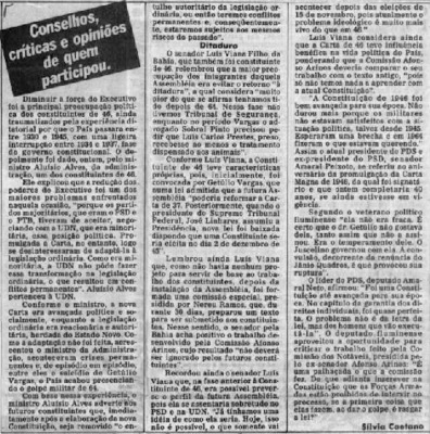 <BR>Data: 17/09/1986<BR>Fonte: Jornal da tarde, São Paulo, nº 6382, p. 6, 17/09 de 1986<BR>Endereço para citar este documento: -www2.senado.leg.br/bdsf/item/id/117282->www2.senado.leg.br/bdsf/item/id/117282