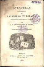 Aventuras maravilhosas de Lazarilho de Tormes. - Paris : J. P. Aillaud, 1838. - 349 p. : il., 1 grav. ; 16 cm