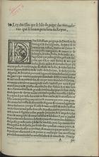 PORTUGAL.. Leis, decretos, etc.<br/>Ley das sisas que se hão de pagar das mercadorias que se leuam pera fora do Reyno. - [S.l. : s.n., 3 de Agosto de 1563]. - [4] f. ; 2º (30 cm)