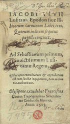 TEIVE, Diogo de, ca 1514-ca 1565<br/>Iacobi Teuij Lusitani liber tertius De perfecto episcopo cui addita sunt & alia apuscula quae sequens pagella demõstrat. - [Olysipone : Franciscus Correa, 1565]. - [1], 66 f. ; 8º (14 cm)