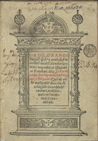 IGREJA CATOLICA.. Liturgia e ritual<br/>Ordo orandi singul[is] dieb[us] p[er] annu[m] scd[u]m [sic] ordine[m] noui kalendarij romani nup[er] editi ab Illustriss. ac Reuereñ. dño D. Ferdinãdo Archipresul, huius ciuitat[is] Olisipoñe. Que[m] ab oib[us] [sic] eccl`ijs isti[us] diocesis & a singulis saderdotib[us] recitari et obseruari vt i[m] eo inscribit[ur] sancitu[m] est. - Olisipone : apud Ludouicum Rodoricum : venundatur in aedibus Ioannis Fernandi, me[n]se Iunij, 1542. - [108] f. ; 8º (15 cm)