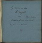 BAILLIE, Marianne, 1795-1821<br/>Costumes in Portugal : 1821-1823 drawn from nature / Marianne Baillie [entre 1821 e 1823]. - 24 des. alguns aguarelados f. : il. ; 15 cm