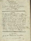 Comedia intitulada Dom João de Espina em França : terceira parte 1783 Dez. 8. - [1], 55 f., enc. ; 21 cm