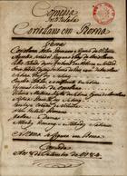 CORIOLANO EM ROMA<br/>Comedia intitulada Coriollano em Roma 1784 Set. 8. - [1], 65 f., enc. ; 21 cm