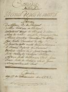 REINAR DEPOIS DE MORRER<br/>Comedia intitulada Reinar depois de morrer 1783 Dez. 15. - [1], 31 f., enc. ; 21 cm