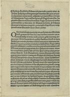 COLOMBO, Cristóvão, 1451?-1506<br/>Epistola de insulis nuper inventis / [trad. lat.]. - [Roma : Stephan Plannck, posterior a 29 Abril 1493]. - [4] f. ; 4º