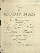 MESQUITA, José de, fl. 1793-1795<br/>Moda do Londu / del Sig.r Joze de Mesquita. - Lisboa : P. A. Marchal e Milcent, [1793]. - Partitura (2 p.) ; 32 cm. - (Jornal de modinhas ; Ano 1, N.º 21)