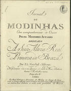 CARVALHO, João de Sousa, 1745-1798<br/>Dueto / del Sig.r João de Souza Carv.º. - Lisboa : P. A. Marchal e Milcent, [1793]. - Partitura (2 p.) ; 32 cm. - (Jornal de modinhas ; Ano 2, N.º 6)